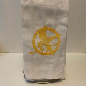 Mockingjay Embroidered Home Accent Towel